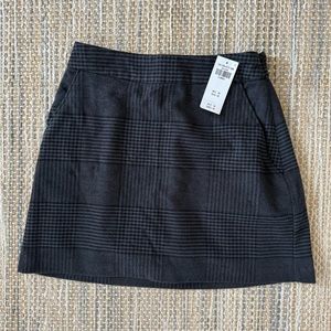 Abercrombie & Fitch plaid skort XS NWT